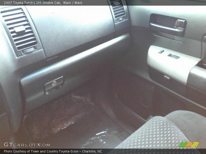 Black / Black 2007 Toyota Tundra SR5 Double Cab