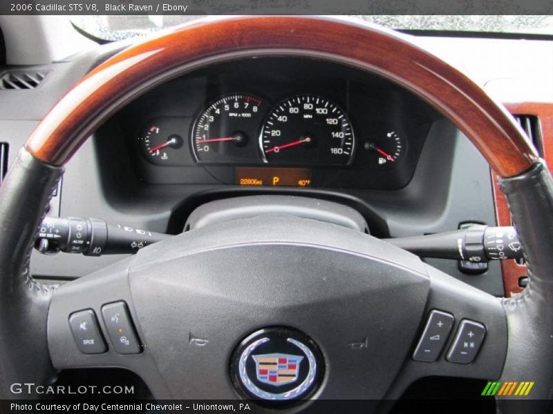 Black Raven / Ebony 2006 Cadillac STS V8