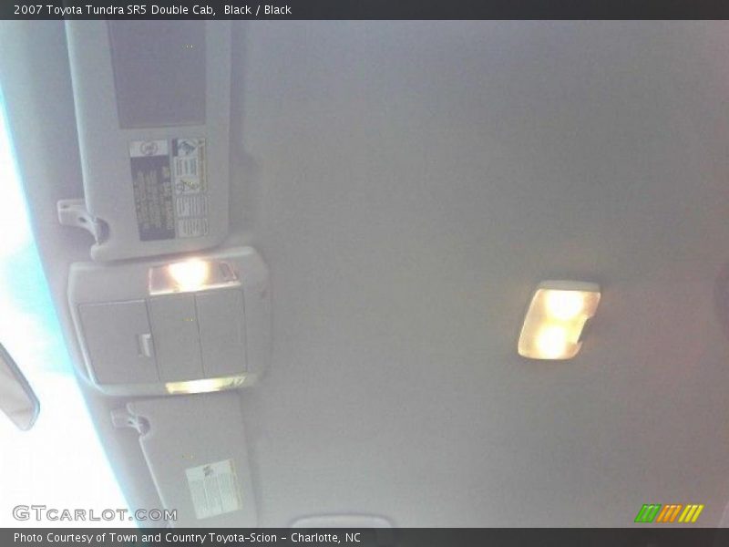 Black / Black 2007 Toyota Tundra SR5 Double Cab
