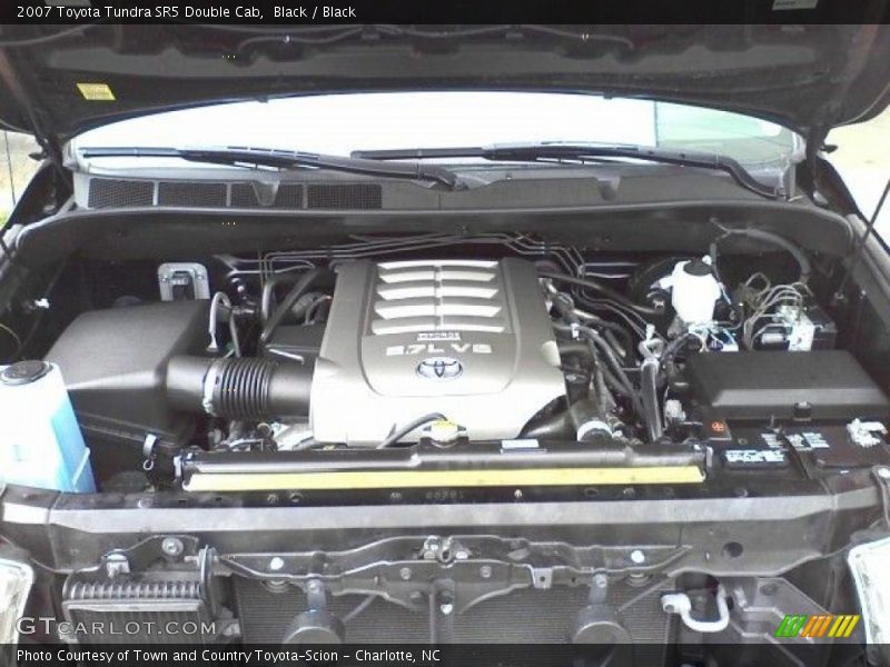 Black / Black 2007 Toyota Tundra SR5 Double Cab