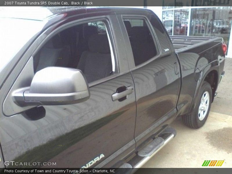 Black / Black 2007 Toyota Tundra SR5 Double Cab