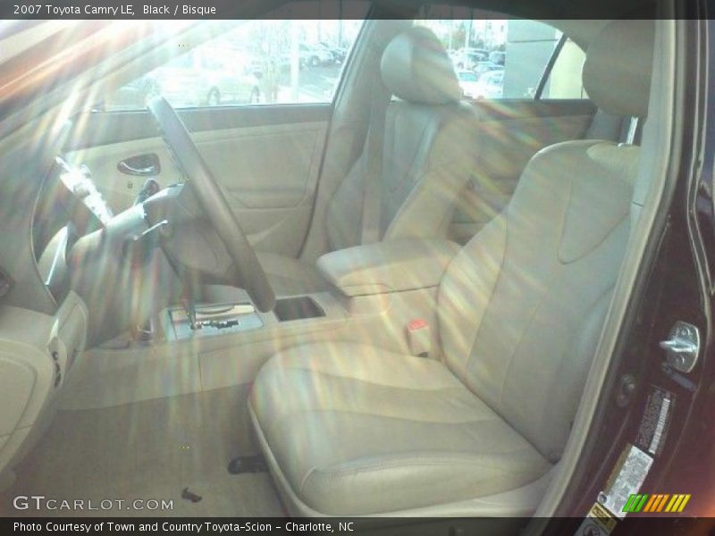 Black / Bisque 2007 Toyota Camry LE