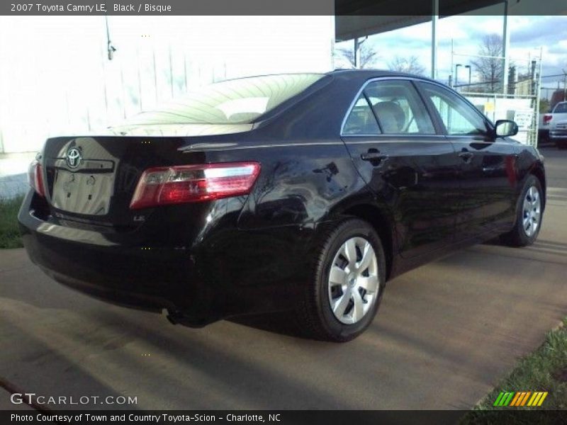 Black / Bisque 2007 Toyota Camry LE