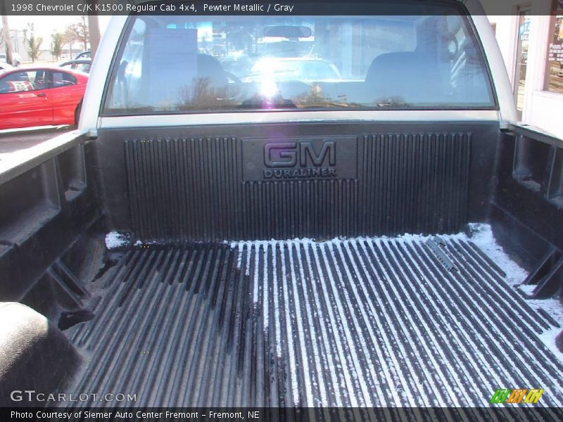 Pewter Metallic / Gray 1998 Chevrolet C/K K1500 Regular Cab 4x4