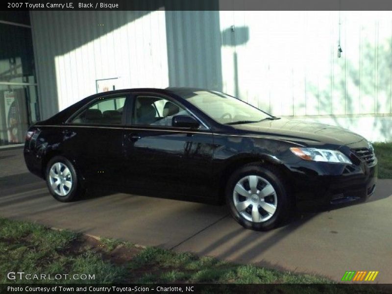 Black / Bisque 2007 Toyota Camry LE