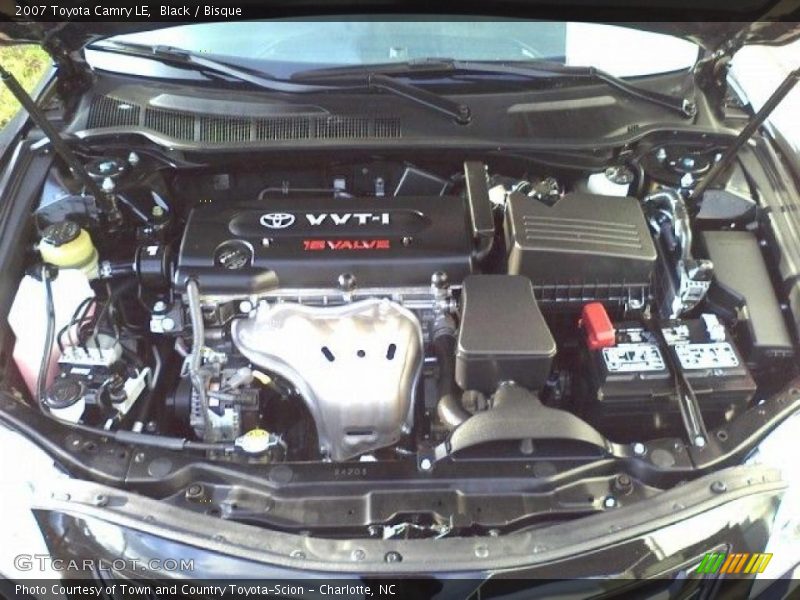 Black / Bisque 2007 Toyota Camry LE