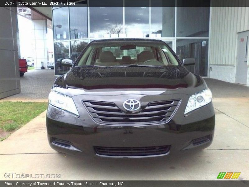 Black / Bisque 2007 Toyota Camry LE