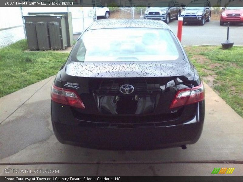 Black / Bisque 2007 Toyota Camry LE