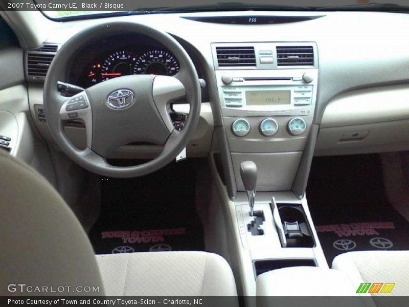 Black / Bisque 2007 Toyota Camry LE
