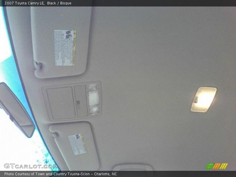 Black / Bisque 2007 Toyota Camry LE