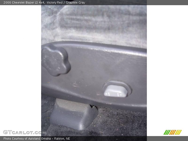 Victory Red / Graphite Gray 2000 Chevrolet Blazer LS 4x4