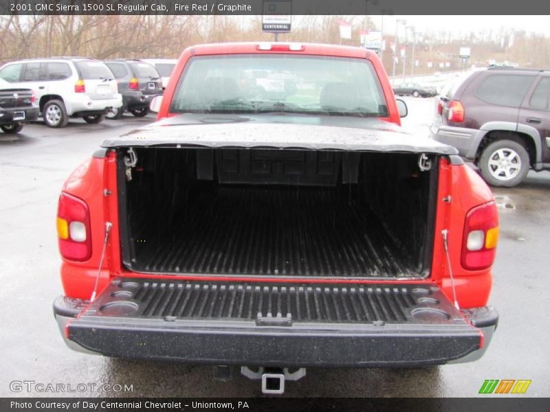 Fire Red / Graphite 2001 GMC Sierra 1500 SL Regular Cab