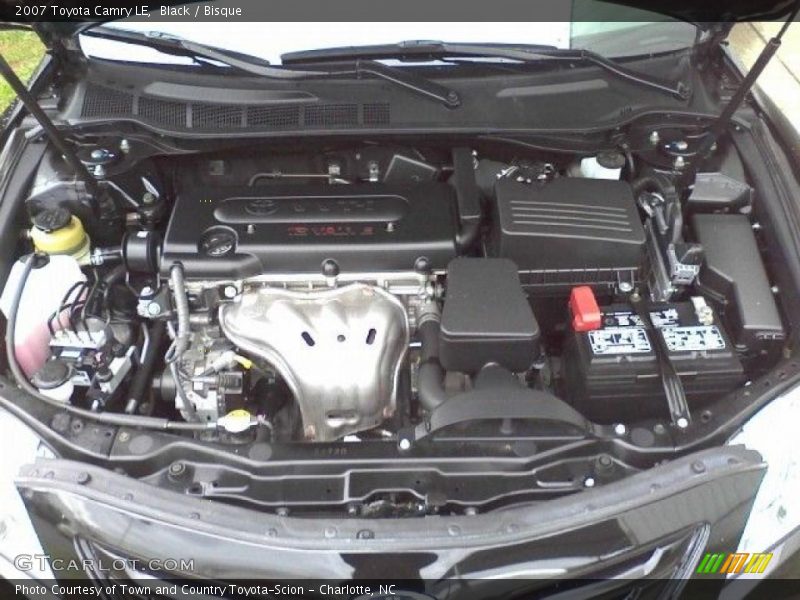 Black / Bisque 2007 Toyota Camry LE
