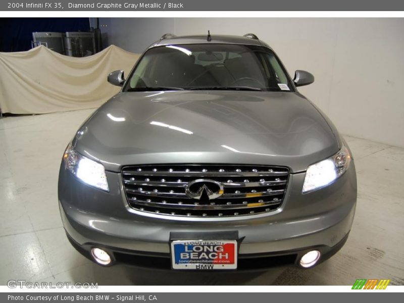 Diamond Graphite Gray Metallic / Black 2004 Infiniti FX 35