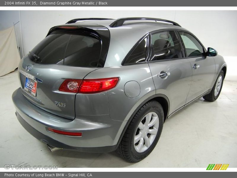 Diamond Graphite Gray Metallic / Black 2004 Infiniti FX 35