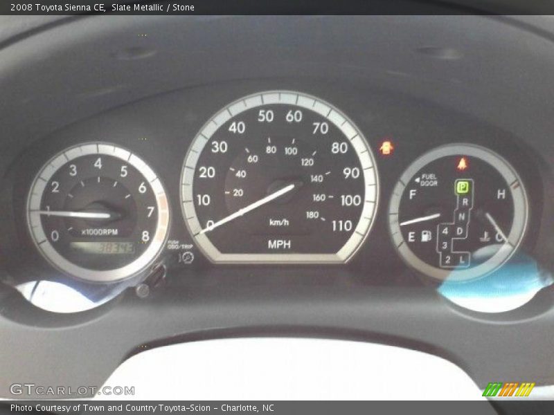 Slate Metallic / Stone 2008 Toyota Sienna CE
