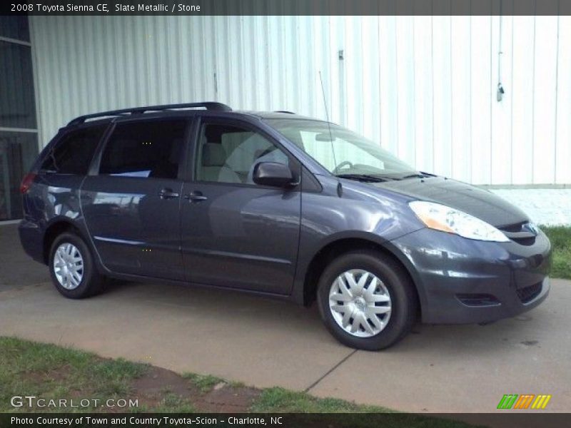 Slate Metallic / Stone 2008 Toyota Sienna CE