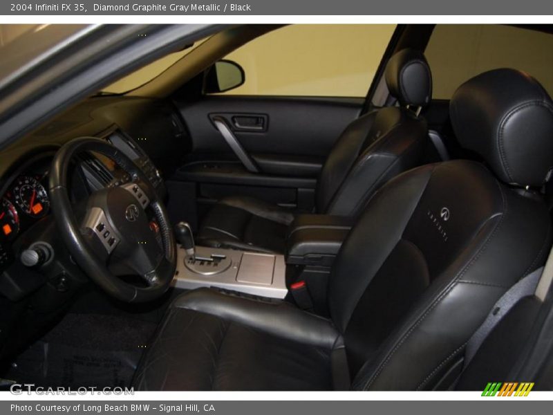 Diamond Graphite Gray Metallic / Black 2004 Infiniti FX 35