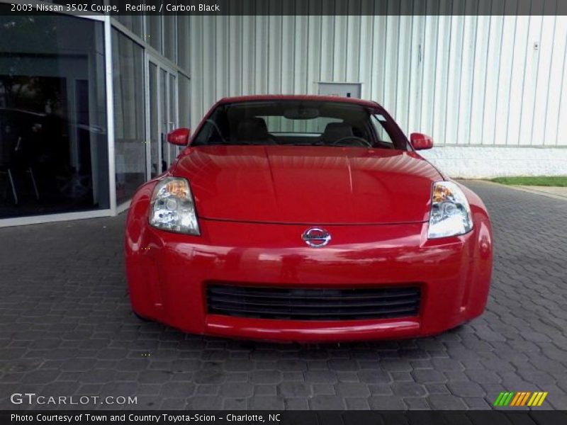 Redline / Carbon Black 2003 Nissan 350Z Coupe