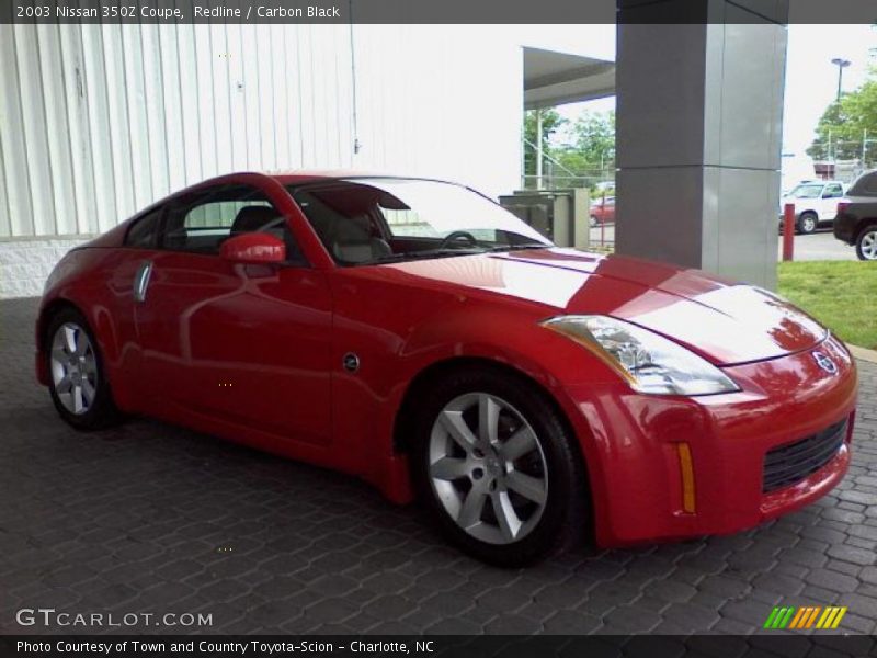 Redline / Carbon Black 2003 Nissan 350Z Coupe