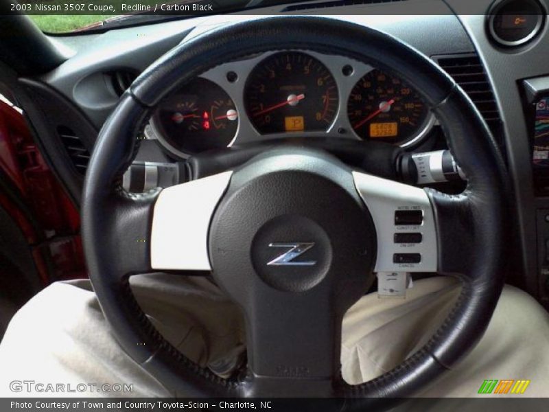 Redline / Carbon Black 2003 Nissan 350Z Coupe