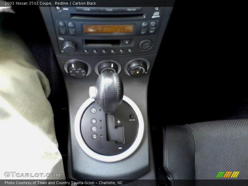 Redline / Carbon Black 2003 Nissan 350Z Coupe