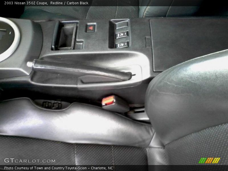 Redline / Carbon Black 2003 Nissan 350Z Coupe