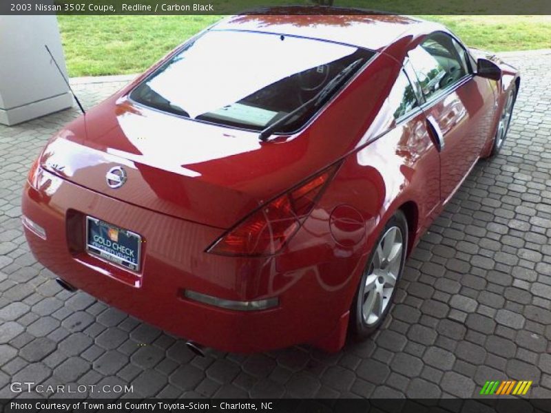 Redline / Carbon Black 2003 Nissan 350Z Coupe