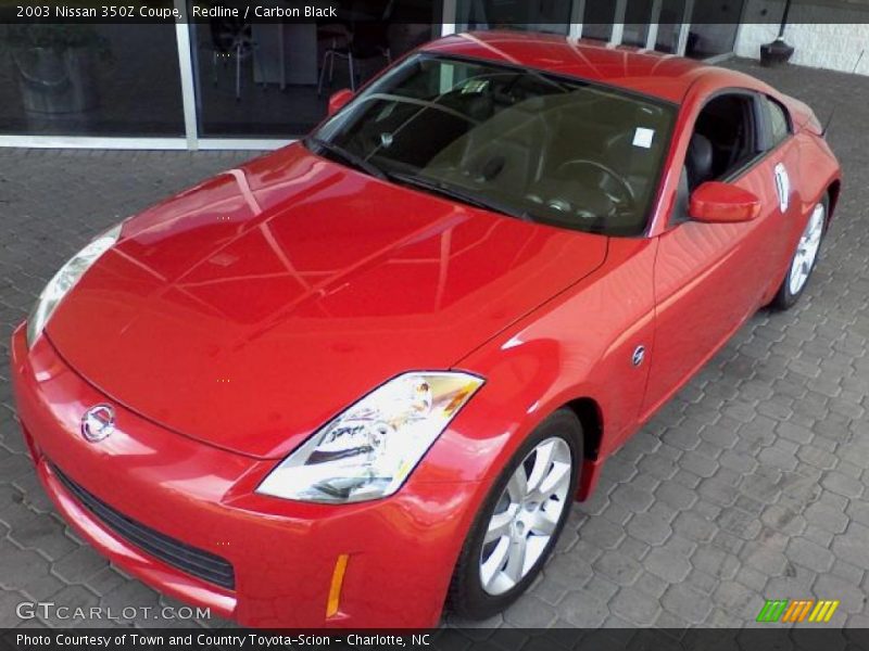 Redline / Carbon Black 2003 Nissan 350Z Coupe
