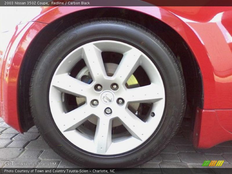 Redline / Carbon Black 2003 Nissan 350Z Coupe