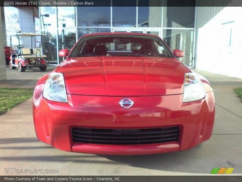 Redline / Carbon Black 2003 Nissan 350Z Coupe