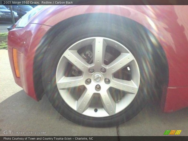 Redline / Carbon Black 2003 Nissan 350Z Coupe