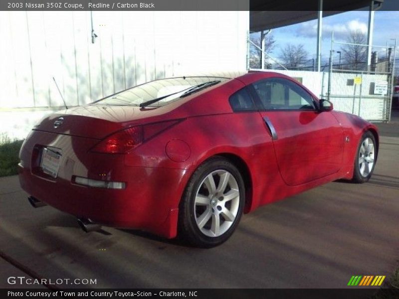 Redline / Carbon Black 2003 Nissan 350Z Coupe