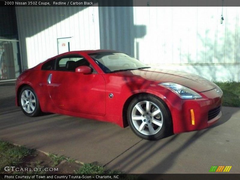Redline / Carbon Black 2003 Nissan 350Z Coupe
