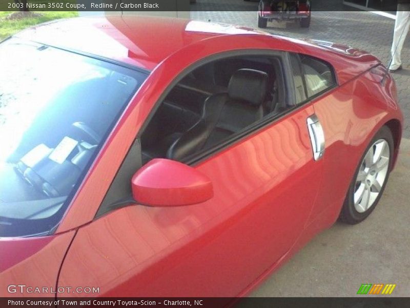 Redline / Carbon Black 2003 Nissan 350Z Coupe