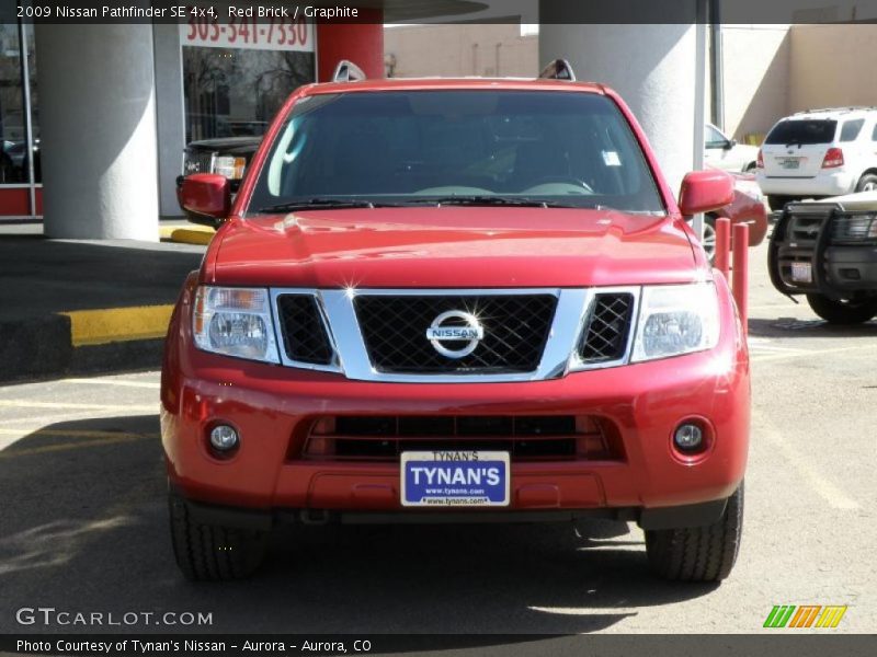 Red Brick / Graphite 2009 Nissan Pathfinder SE 4x4