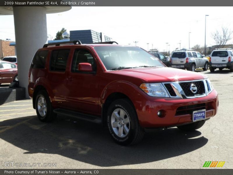Red Brick / Graphite 2009 Nissan Pathfinder SE 4x4