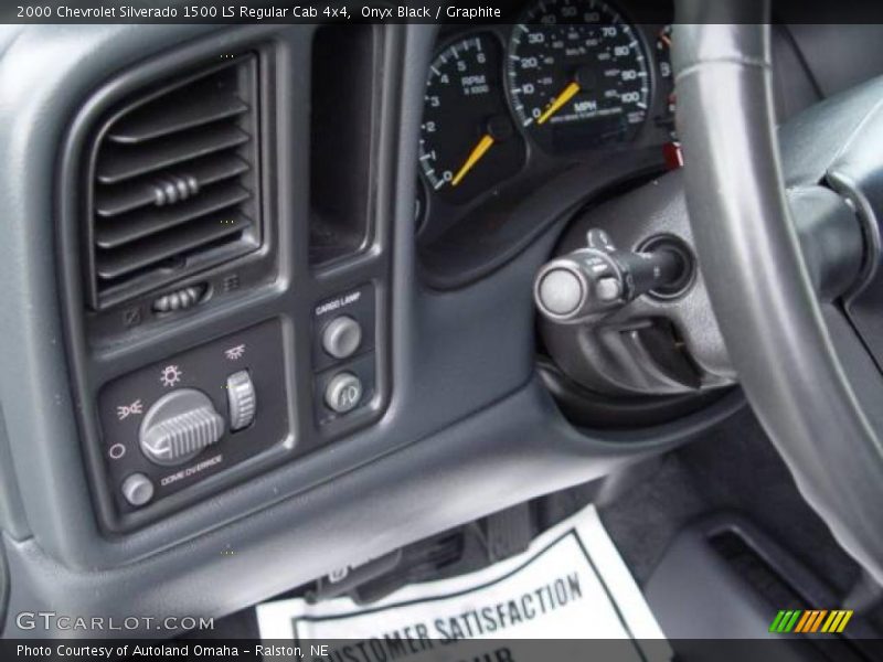 Onyx Black / Graphite 2000 Chevrolet Silverado 1500 LS Regular Cab 4x4