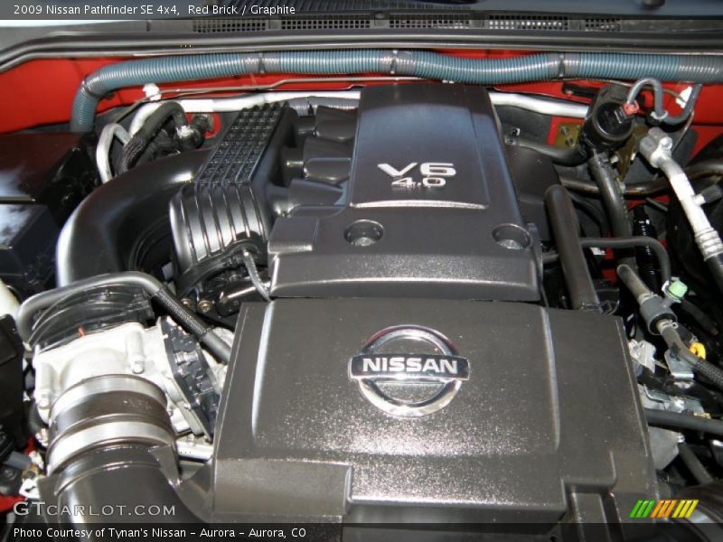 Red Brick / Graphite 2009 Nissan Pathfinder SE 4x4