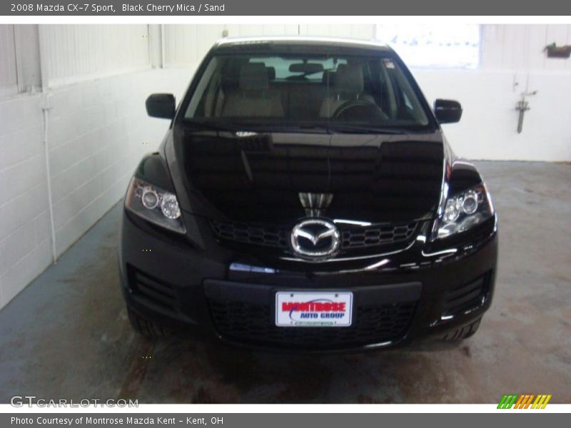 Black Cherry Mica / Sand 2008 Mazda CX-7 Sport