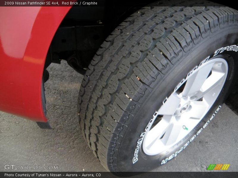 Red Brick / Graphite 2009 Nissan Pathfinder SE 4x4