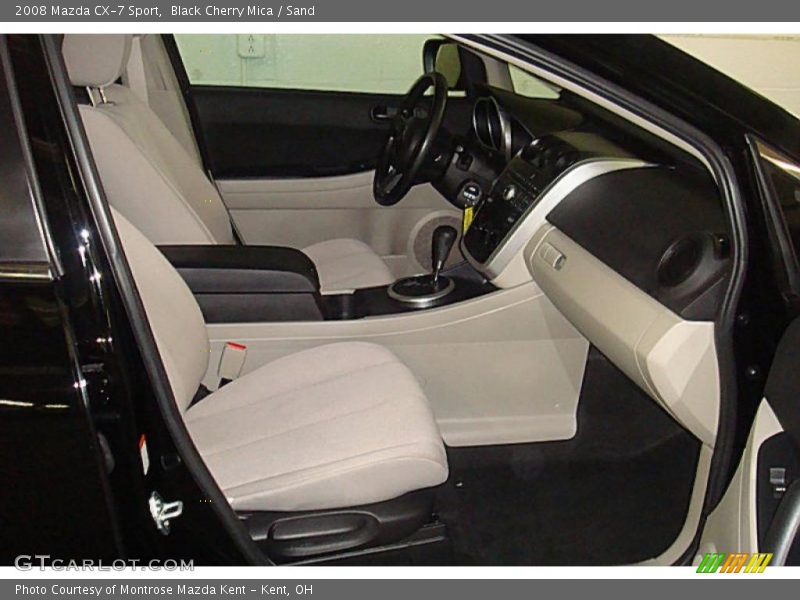 Black Cherry Mica / Sand 2008 Mazda CX-7 Sport