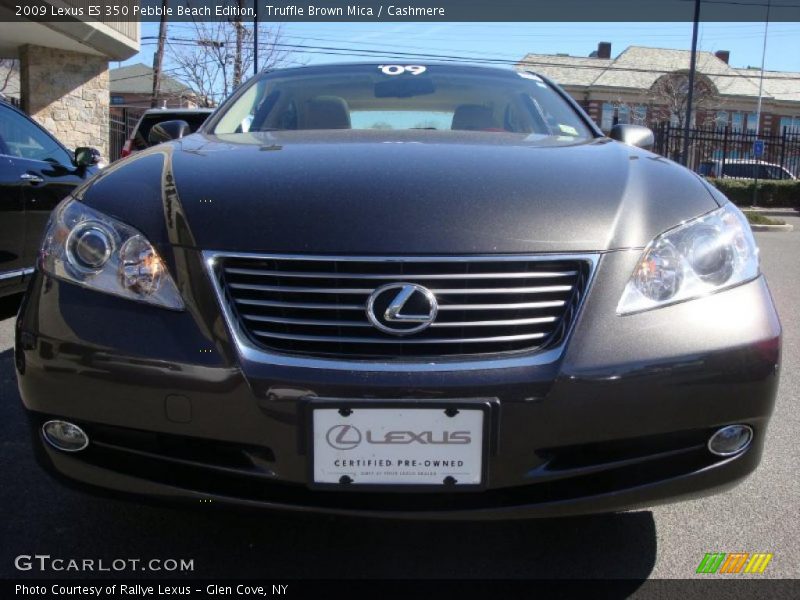 Truffle Brown Mica / Cashmere 2009 Lexus ES 350 Pebble Beach Edition