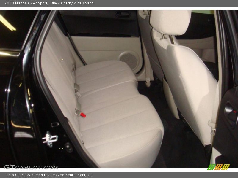 Black Cherry Mica / Sand 2008 Mazda CX-7 Sport