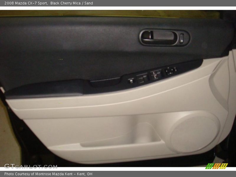 Black Cherry Mica / Sand 2008 Mazda CX-7 Sport