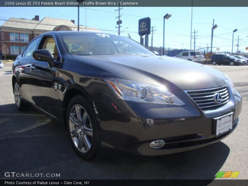 Truffle Brown Mica / Cashmere 2009 Lexus ES 350 Pebble Beach Edition
