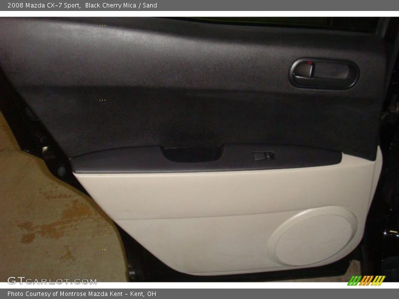 Black Cherry Mica / Sand 2008 Mazda CX-7 Sport