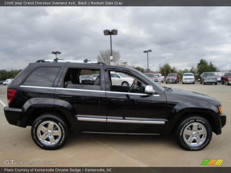 Black / Medium Slate Gray 2006 Jeep Grand Cherokee Overland 4x4