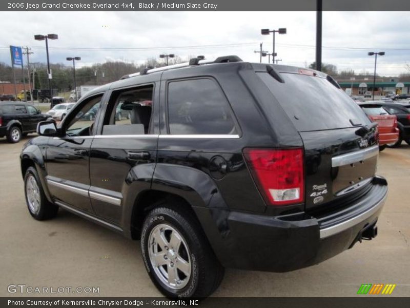 Black / Medium Slate Gray 2006 Jeep Grand Cherokee Overland 4x4