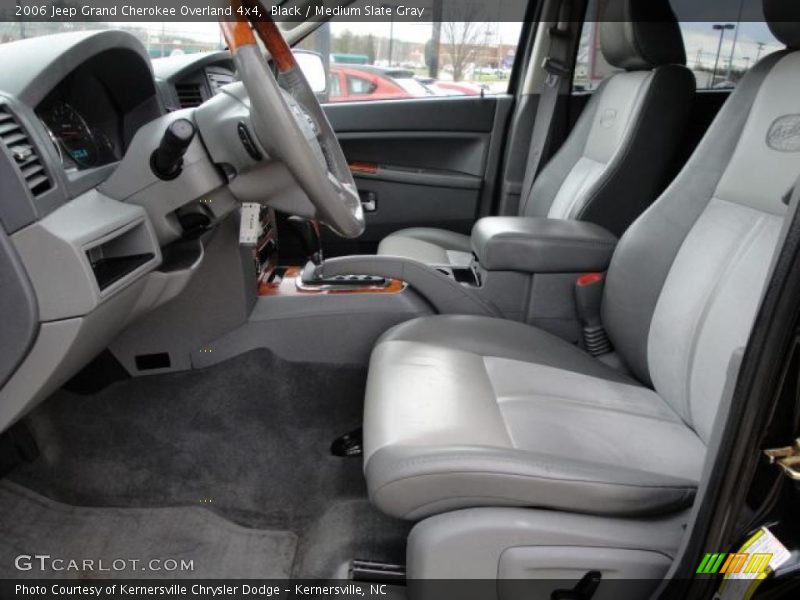 Black / Medium Slate Gray 2006 Jeep Grand Cherokee Overland 4x4